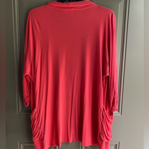 The Zig Zag Stripe Open Front Pocket Cardigan size Medium - Picture 2 of 4